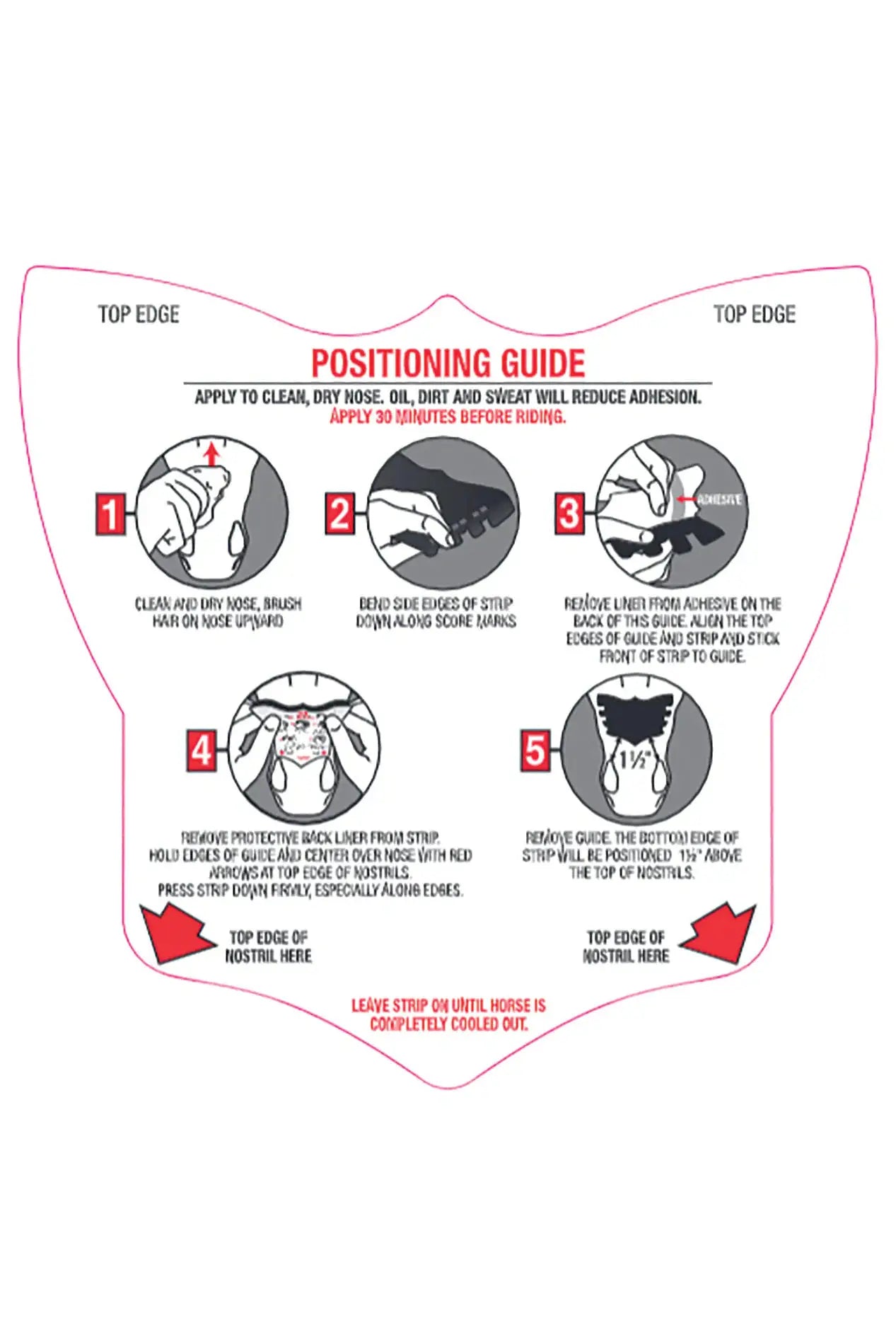 Flair Equine Nasal Strip