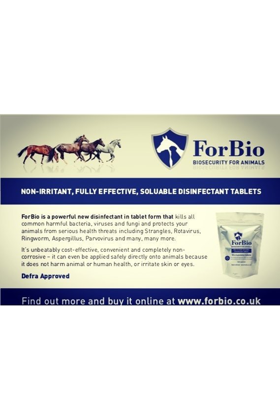 ForBio Disinfectant (10x 6g tablets)